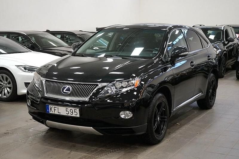Begagnad Lexus RX450h Luxury Line 299 HK (219 kW) 2011 Svart SUV