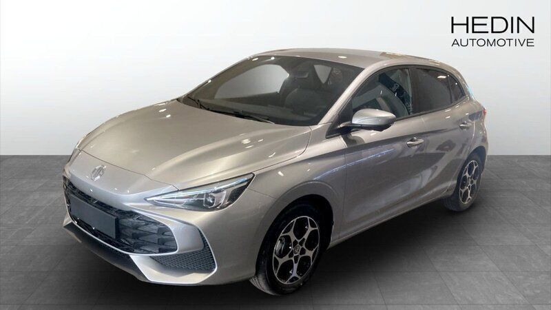 Grå (grey) Ny 2024 MG MG3 Luxury Halvkombi | 269 990 kr (Marknadspris) - Bild 1/4