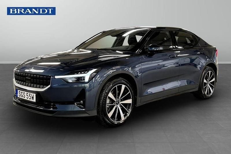 Begagnad Polestar 2 Pilot 303 kW (413 HK) 2021 Blå Halvkombi