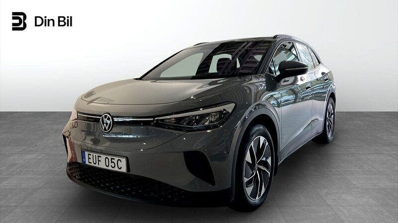 Grå Begagnad 2022 VW ID.4 Pro Performance SUV | 319 900 kr (Marknadspris) - Bild 1/4