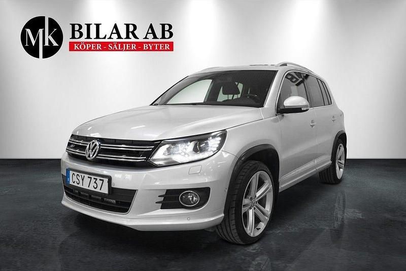 Silver Begagnad 2014 VW Tiguan Sportline SUV | 149 900 kr (Lite dyr) - Bild 1/4