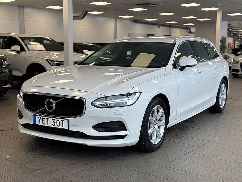 Begagnad Volvo V90 192 HK (141 kW) 2020 Vit Kombi