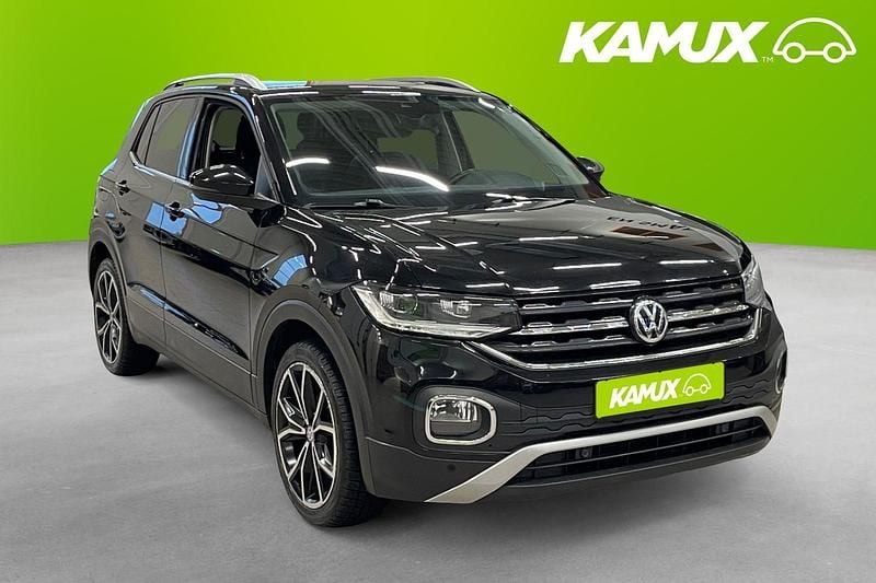 Svart Begagnad 2020 VW T-Cross GT SUV | 194 800 kr (Marknadspris) - Bild 1/4