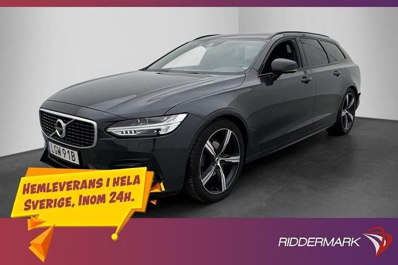 Grå Begagnad 2020 Volvo V90 R-Design Kombi | 339 800 kr (Marknadspris) - Bild 1/3