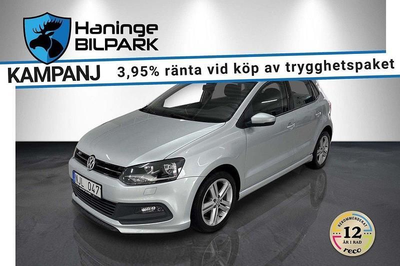 Silver Begagnad 2013 VW Polo R-line Halvkombi | 109 900 kr (Marknadspris) - Bild 1/1