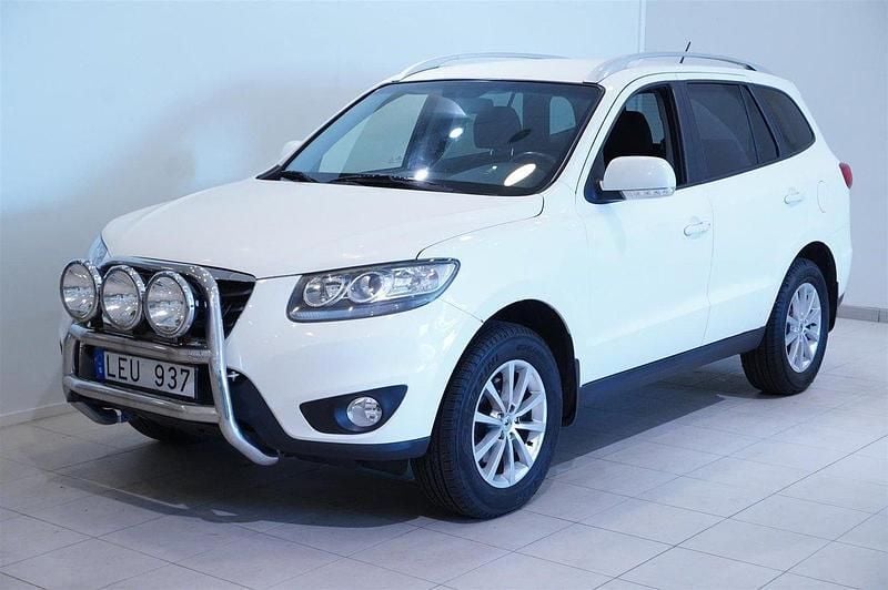 Vit Begagnad 2010 Hyundai Santa Fe Comfort SUV | 69 900 kr (Superpris) - Bild 1/4
