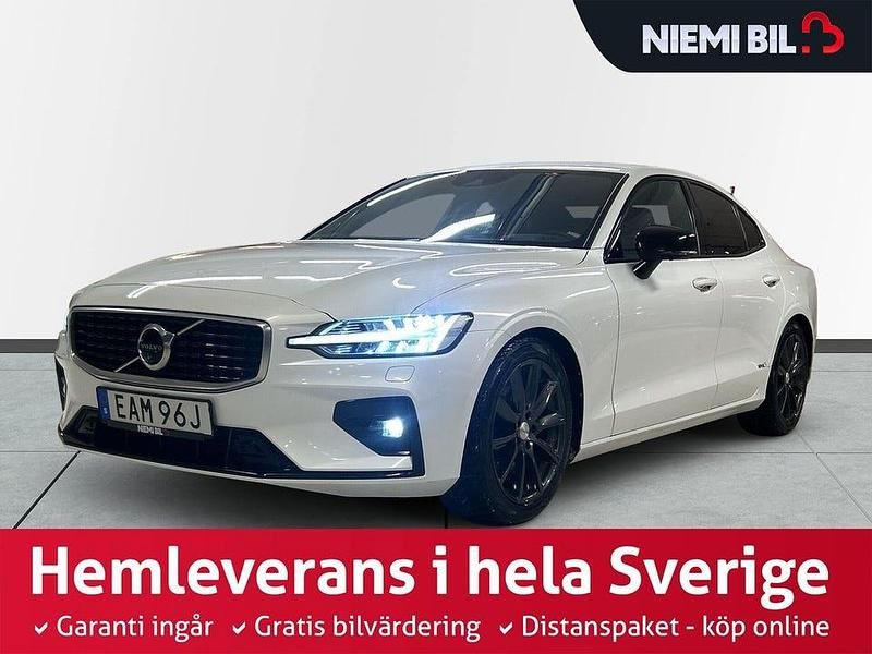 Vit Begagnad 2019 Volvo S60 R-Design Sedan | 332 900 kr (Dyr) - Bild 1/3