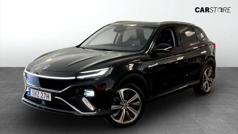 Svart Begagnad 2022 MG Marvel R Luxury SUV | 299 900 kr (Bra pris) - Bild 1/4