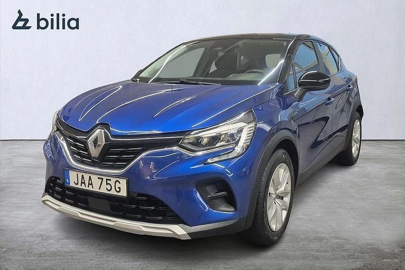 Blå Begagnad 2022 Renault Captur Zen SUV | 195 000 kr (Marknadspris) - Bild 1/3