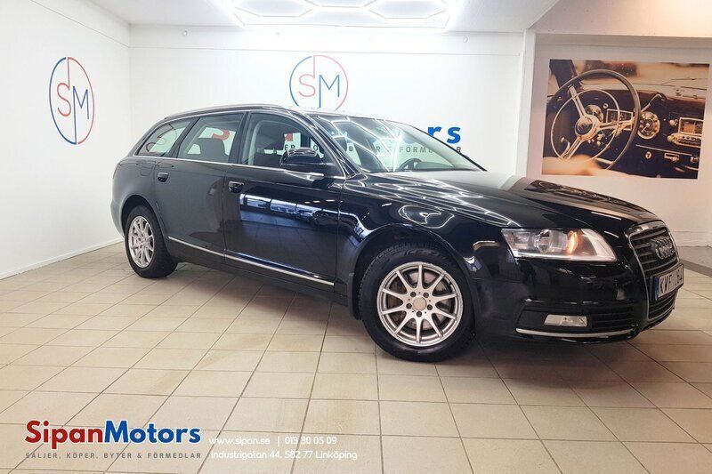 Svart Begagnad 2010 Audi A6 Proline Kombi | 79 800 kr (Marknadspris) - Bild 1/4