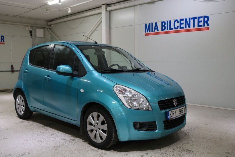 Ljusblå Begagnad 2010 Suzuki Splash GLS Halvkombi | 69 000 kr - Bild 1/3