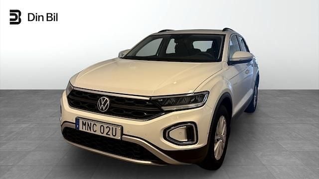 Vit Begagnad 2022 VW T-Roc Life SUV | 259 900 kr (Bra pris) - Bild 1/4