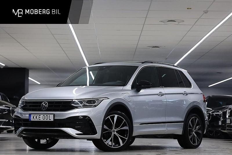 Silver Begagnad 2022 VW Tiguan R-line SUV | 339 900 kr (Lite dyr) - Bild 1/2