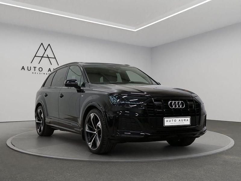 Begagnad Audi Q7 S-Line 286 HK (210 kW) 2020 Svart SUV