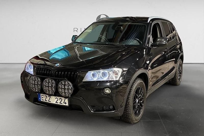 Begagnad BMW X3 184 HK (135 kW) 2012 Svart SUV