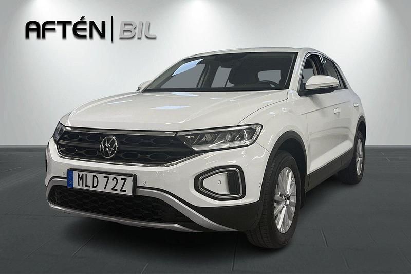 Vit Begagnad 2022 VW T-Roc SUV | 219 800 kr (Marknadspris) - Bild 1/3
