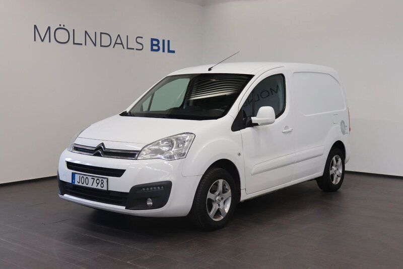Vit Begagnad 2015 Citroën Berlingo Minibuss | 54 900 kr (Marknadspris) - Bild 1/4
