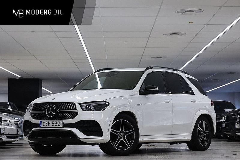 Vit Begagnad 2021 Mercedes GLE350 AMG line SUV | 579 900 kr (Marknadspris) - Bild 1/3