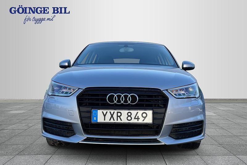 Begagnad Audi A1 Sportback Proline 2018 Silver Halvkombi