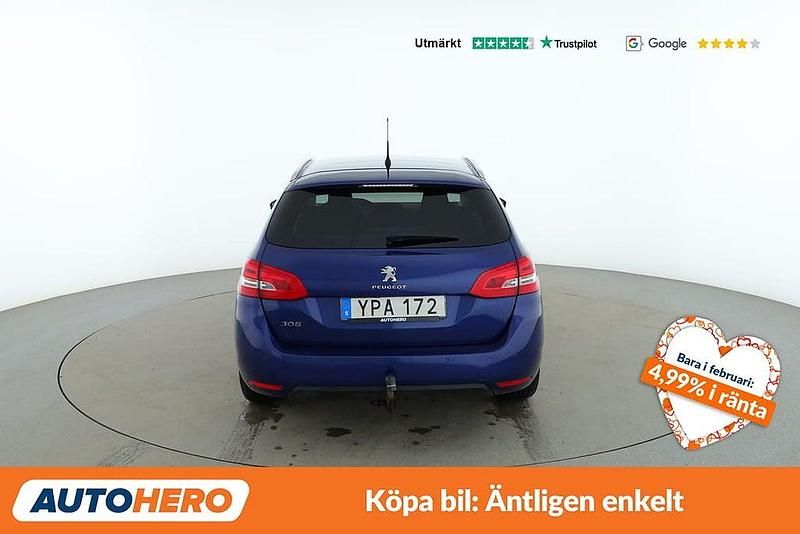 Begagnad Peugeot 308 SW Allure 121 HK (88 kW) 2017 Okänd Kombi
