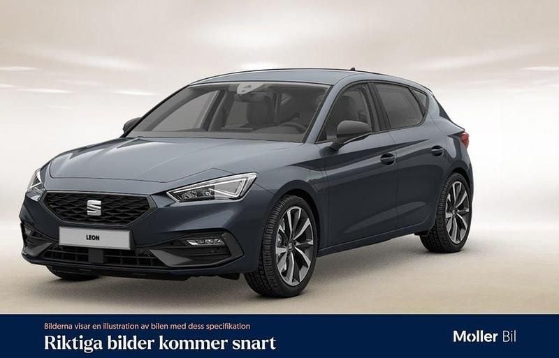 Grå (magnetic tech metallic) Begagnad 2021 Seat Leon FR Kombi | 199 900 kr (Superpris) - Bild 1/4