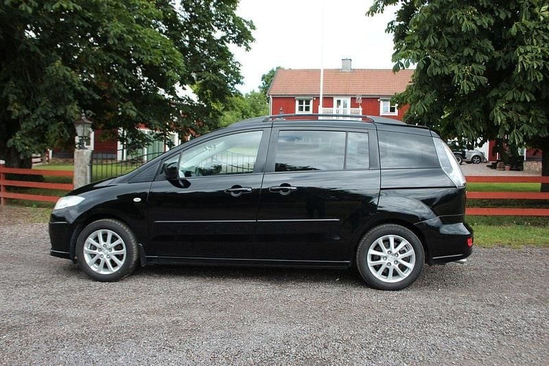 Svart Begagnad 2009 Mazda 5 Minibuss | 39 900 kr - Bild 1/4