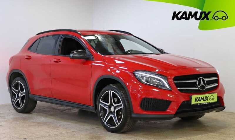 Röd Begagnad 2016 Mercedes GLA200 AMG SUV | 199 900 kr (Marknadspris) - Bild 1/3