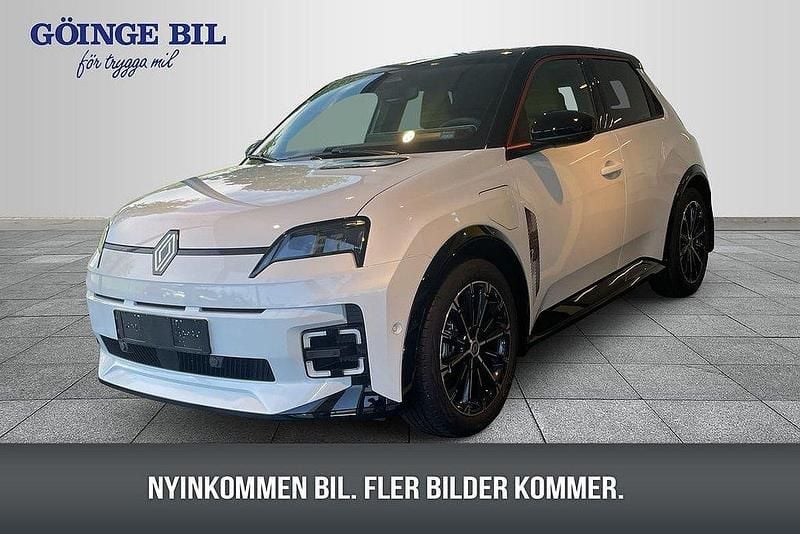 Vit Ny 2025 Renault R5 Iconic Halvkombi | 438 600 kr - Bild 1/1