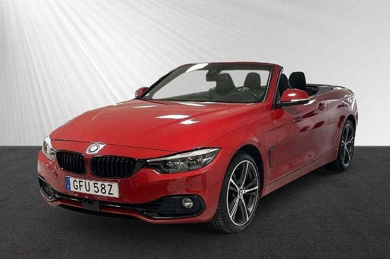 Begagnad BMW 430 Sport Line 256 HK (188 kW) 2020 Röd Sportkupé