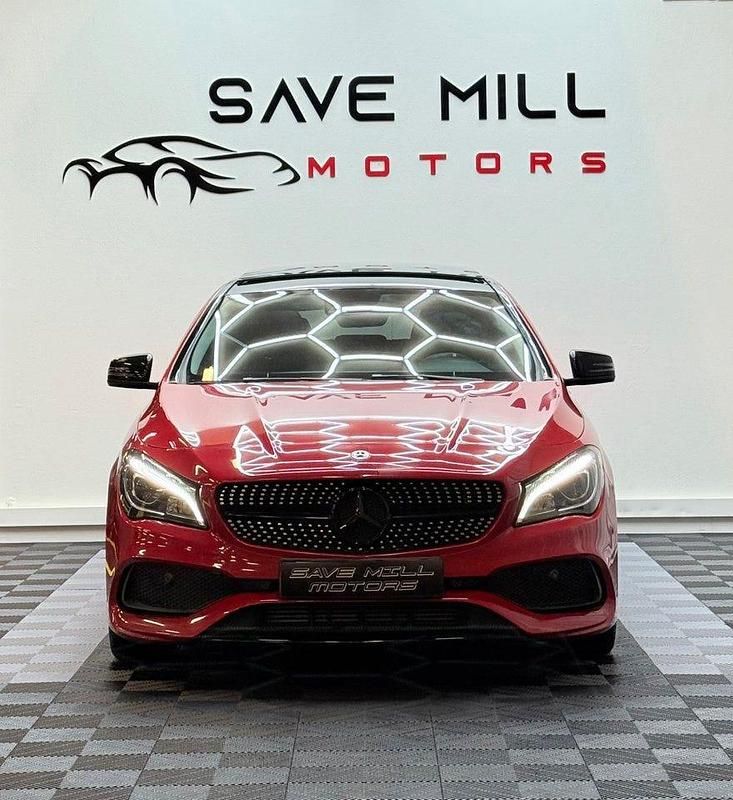 Röd Begagnad 2019 Mercedes CLA180 Shooting Brake AMG Kombi | 239 900 kr (Marknadspris) - Bild 1/4