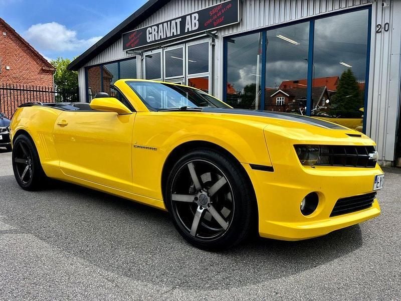 Gul Begagnad 2012 Chevrolet Camaro SS Cab | 289 000 kr (Marknadspris) - Bild 1/4