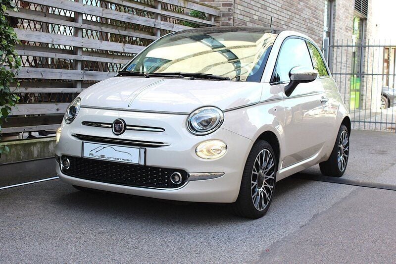 Gul Begagnad 2018 Fiat 500 Collezione Halvkombi | 109 900 kr (Marknadspris) - Bild 1/2