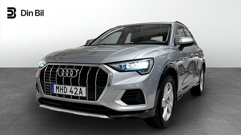 Silver Begagnad 2021 Audi Q3 Advanced SUV | 314 000 kr (Marknadspris) - Bild 1/4