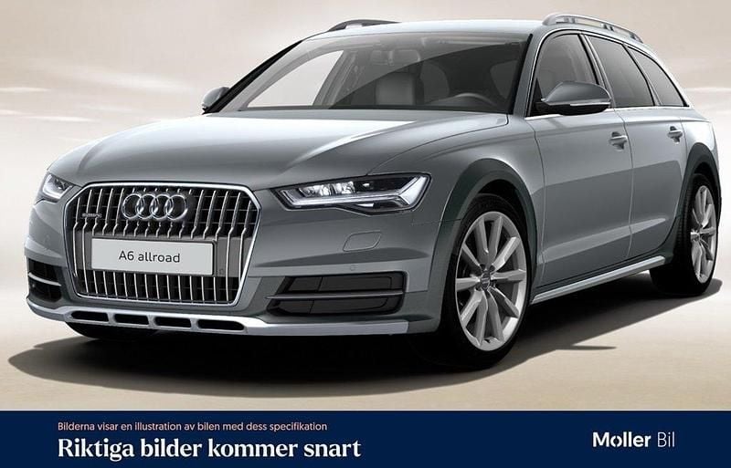 Grå Begagnad 2017 Audi A6 Allroad Kombi | 229 900 kr (Marknadspris) - Bild 1/4