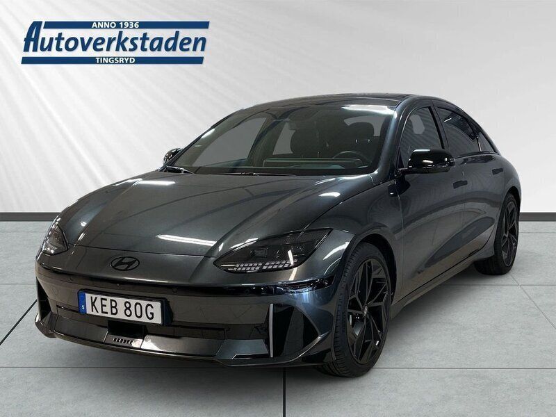 Nocturne gray Begagnad 2023 Hyundai Ioniq 6 Edition Sedan | 489 000 kr - Bild 1/4