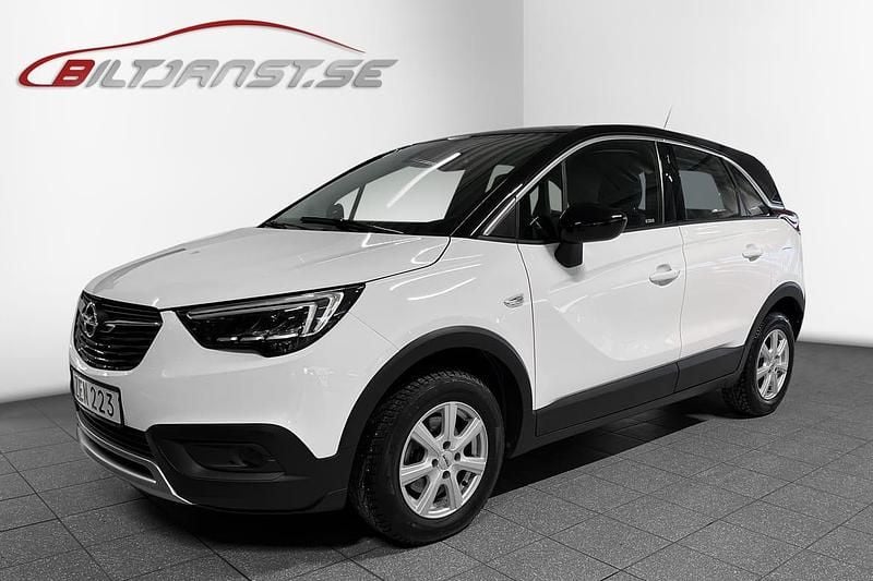 Vit Begagnad 2017 Opel Crossland X Dynamic SUV | 156 900 kr (Dyr) - Bild 1/4
