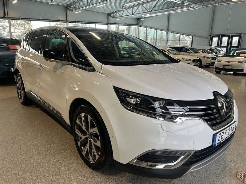 Begagnad Renault Espace 160 HK (117 kW) 2018 Vit Minibuss