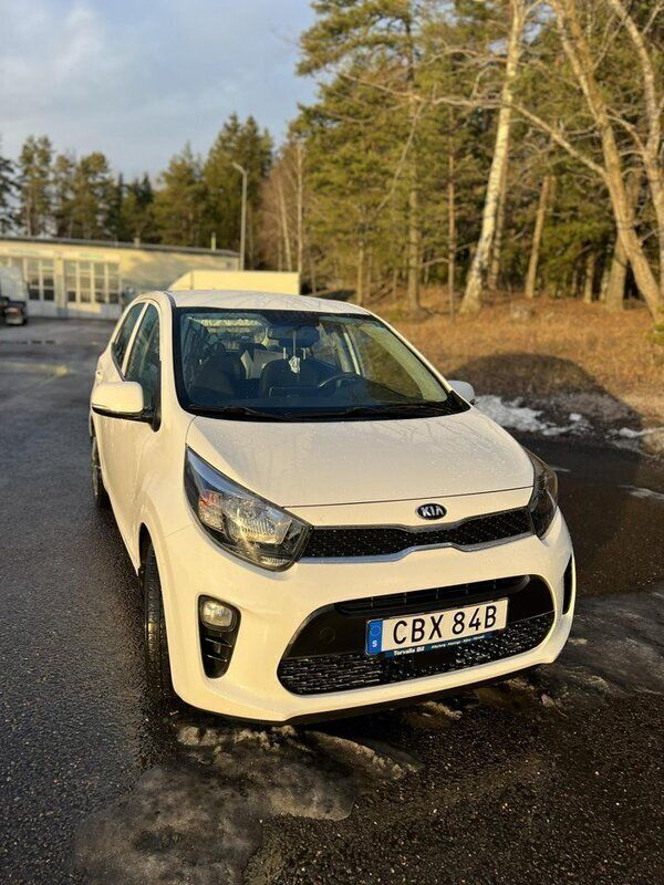 Vit Begagnad 2019 Kia Picanto Halvkombi | 110 000 kr (Bra pris) - Bild 1/4