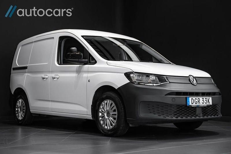 Begagnad VW Caddy 75 HK (55 kW) 2022 Vit Minibuss