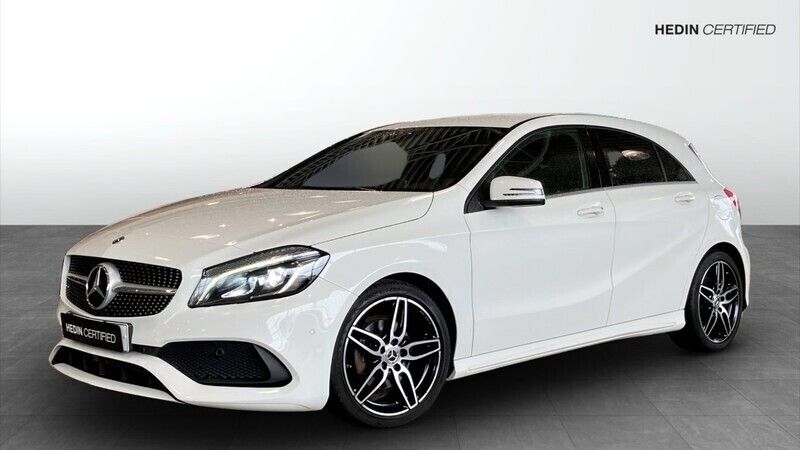 Vit (white) Begagnad 2017 Mercedes A180 Style Kombi | 174 900 kr (Lite dyr) - Bild 1/4