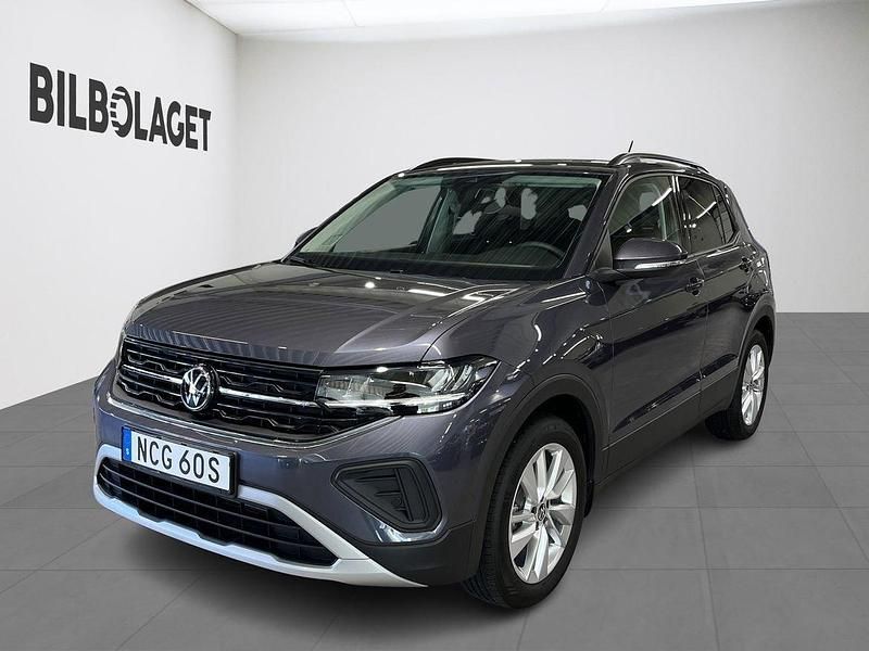 Grå Ny 2025 VW T-Cross SUV | 239 500 kr (Marknadspris) - Bild 1/4