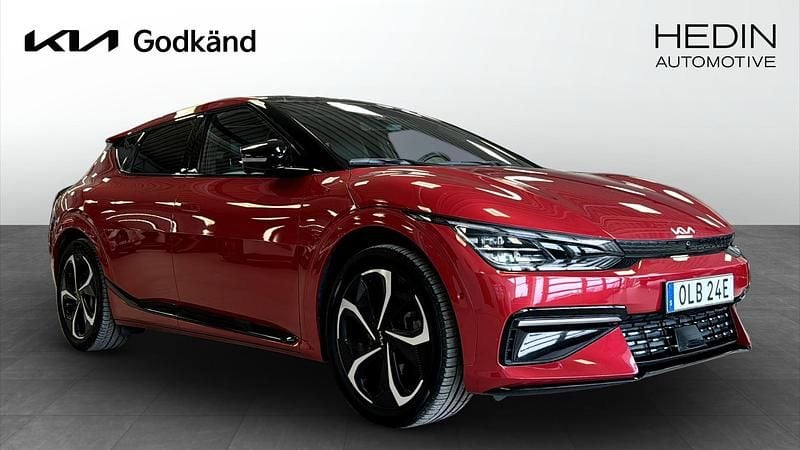 Begagnad Kia EV6 GT-Line 239 kW (325 HK) 2021 Svart metallic SUV