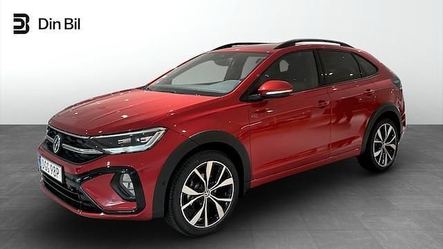 Svart Ny 2025 VW Taigo R-line SUV | 317 300 kr (Marknadspris) - Bild 1/4