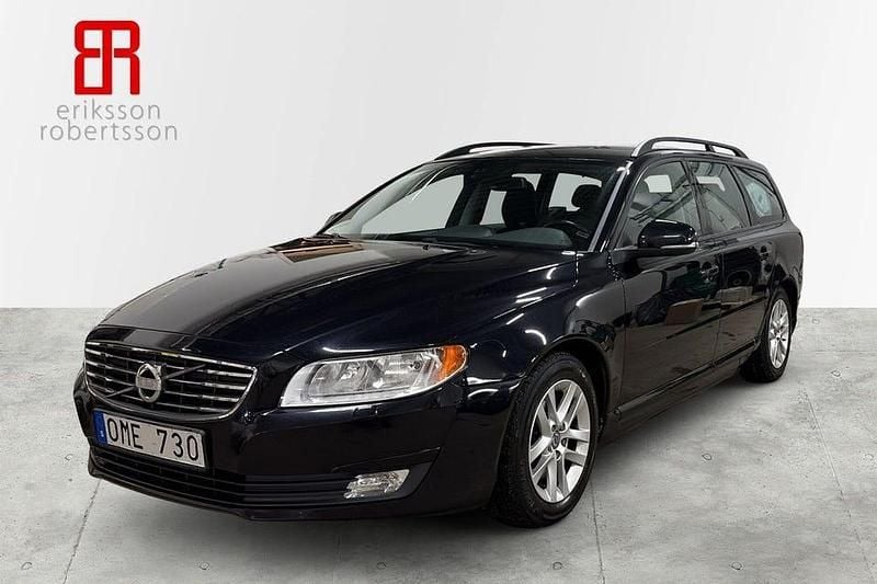 Svart Begagnad 2014 Volvo V70 Kombi | 139 900 kr (Dyr) - Bild 1/4
