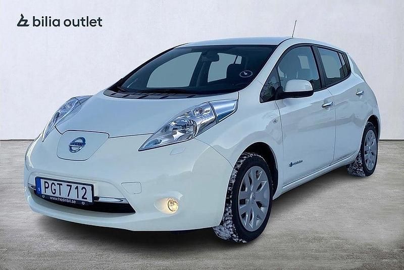 Begagnad Nissan Leaf 80 kW (109 HK) 2017 Vit Halvkombi