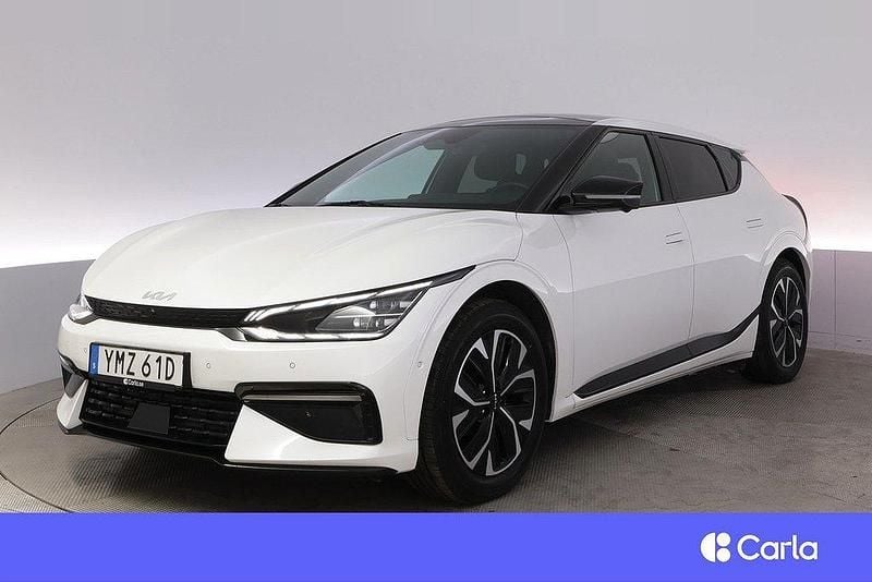 Vit Begagnad 2022 Kia EV6 3 SUV | 364 900 kr (Superpris) - Bild 1/4