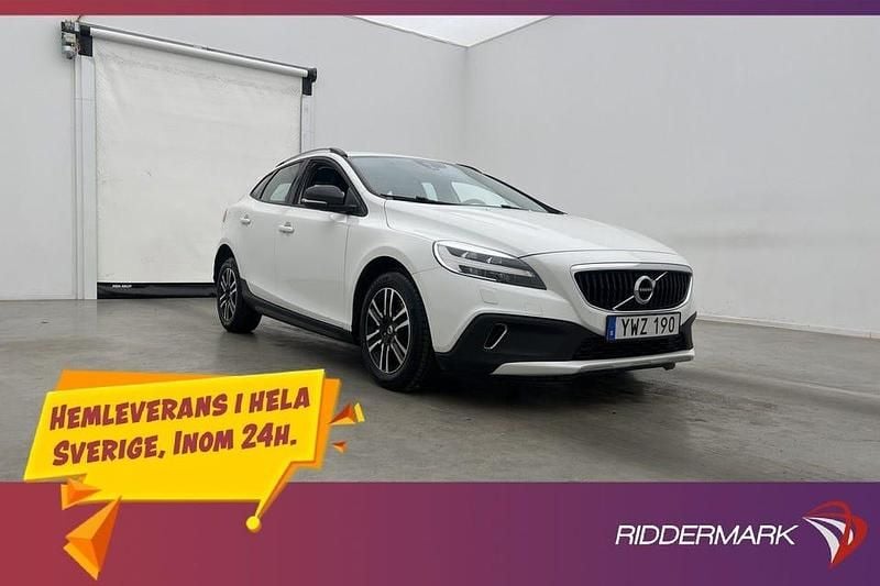 Vit Begagnad 2019 Volvo V40 CC Kombi | 208 800 kr (Marknadspris) - Bild 1/3