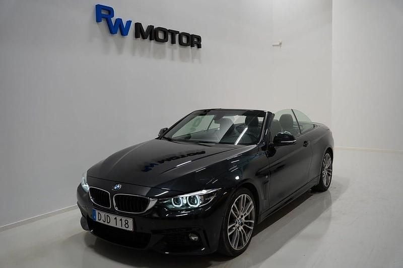 Begagnad BMW 430 Cabriolet M Sport 259 HK (190 kW) 2018 Svart Cab
