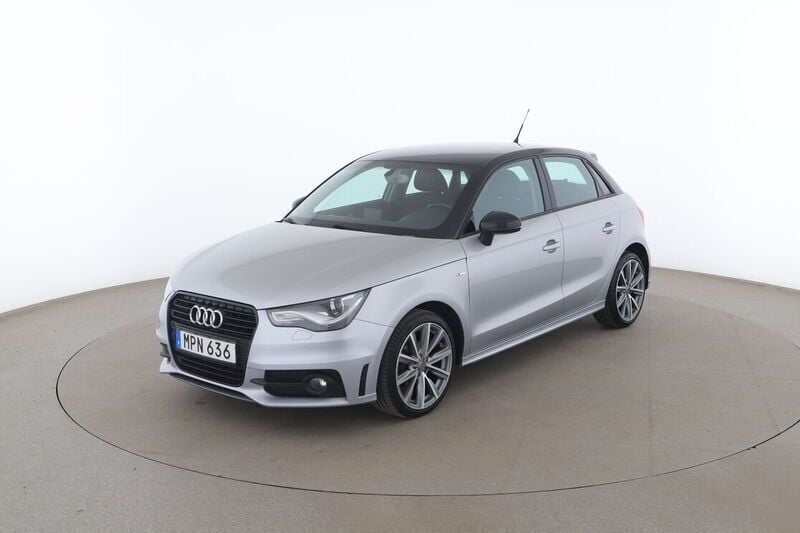 Silver Begagnad 2014 Audi A1 Sport Halvkombi | 94 000 kr (Marknadspris) - Bild 1/4
