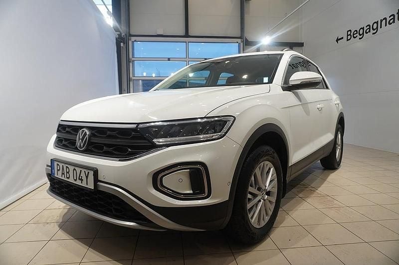 Begagnad VW T-Roc Pro 110 HK (80 kW) 2022 Vit SUV